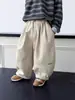 1659 Ropa Infantil Pantalones Casuales para Niños Primavera y Otoño Nuevo Estilo Pantalones Versátiles Sueltos para Niños Ropa de Bebé Primavera Estilo Coreano Pantalones Jogger