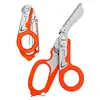 Tesoura Tática Dobrável para Exterior, Alicate Tático Multifuncional, Tesoura Médica de Emergência, Ferramenta Tesoura Raptor, Alicate Dobrável para Exterior