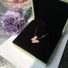 Collar de Mariposa de Diamantes Estilo Coreano Ins Moda para Mujer Combinación Perfecta Lujo Ligero Elegante Celebridad Social Cadena para Clavícula Accesorios para Novia