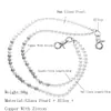 Accesorios de Cadena para la Cintura de Hip-Hop Literario Transfronterizos Europeos y Americanos Cadena Corporal con Perlas de Vidrio Cadena para Jeans Cadena de Amistad para Niñas
