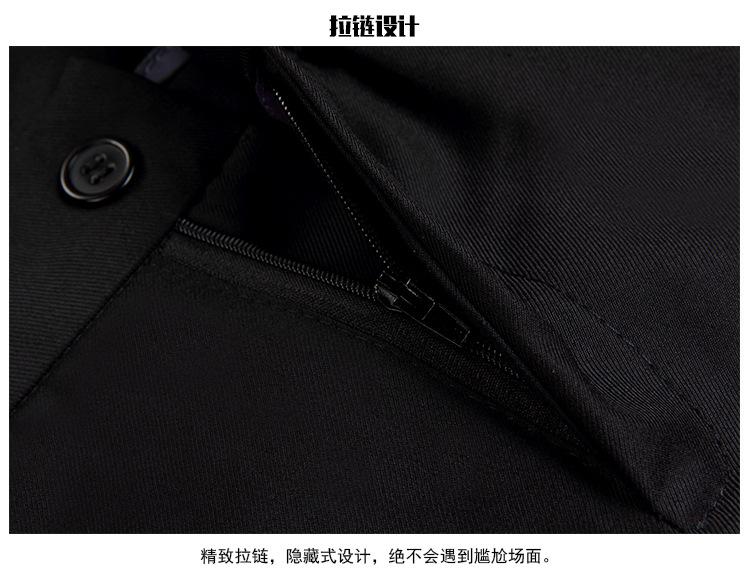 (西裤)女黑灰色斜纹WSM322_14