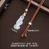 Elegante Collar Colgante de Flor de Peonía y Pixiu con Plata Chapada en Cobre, Simbolizando Riqueza y los Ocho Tesoros, para Mujeres