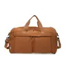 Mala de rodinhas, bolsa de bagagem portátil, resistente à água, com compartimentos separados para itens molhados e secos, bolsa de ginástica leve, adequada para viagens curtas, bolsa de viagem dobrável