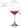 Copa de vino tinto Corey, copa de tamaño pequeño, manzana verde, vino, hogar, hotel, bar, hotel, karaoke