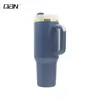 [Lembrança de Escritório de Primavera] Caneca Térmica de Aço Inoxidável Qan304 com Separação de Chá e Água, Garrafa de Água Portátil de Grande Capacidade