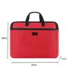 Bolso de Mano para Estudiante Bolso para Tutorías A4 Libro de Texto Bolsa de Almacenamiento de Documentos de Tres Capas Reunión para Poner Información y Poner Libros al Por Mayor