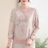 Nova Estilo Afinando Versátil Camada Base Top para Mulheres de Meia-Idade e Idosas, Elegante Top Redutor de Idade para Mães de Meia-Idade e Idosas, Estilo de Perna Larga