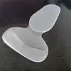 Pegatinas de Talón Dos en Uno, Almohadillas de Silicona de Medio Número, Pegatinas en Forma de T para Zapatos de Tacón Alto, Pegatinas de Talón, Almohadillas de Talón Autoadhesivas