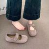 Zapatos Birkenstock para Mujer Todo Incluido 2025 Nuevos Populares Primavera Mary Jane Planos Zapatos Planos Zapatos de Abuela