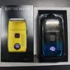 Afeitadora Eléctrica Recíproca Nueva Transfronteriza Pantalla Digital USB Cabezal Lavable Máquina de Afeitar Aceite para Afeitadora Dispositivo Blanqueador de Cabeza