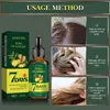 Aceite esencial de jengibre para el cuidado del cabello Jaysuing Solución nutritiva refrescante y nutritiva para el folículo piloso Cabello fuerte Cuidado del cabello