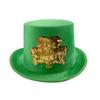 Tejido de Punto Compuesto Eva Sombrero Alto St Irlandés. Sombrero Alto Verde del Día de San Patricio Sombrero Decorativo de Trébol