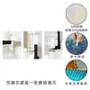 Pintura decorativa de arte abstracto moderno directo de fábrica de Amazon, impresión en lienzo, blanco y negro, beige, tríptico para sala de estar