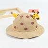 Chapéu de menino super fofo, chapéu de bacia para bebê, chapéu de sol de verão para meninas, estilo japonês, chapéu de pescador exclusivo de girafa