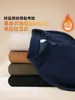 Suministro transfronterizo exclusivo: Sudadera casual de moda para hombre Klesier de lana de camello de 300 gramos, con media cremallera, versátil, color liso