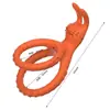 C660 Anel Triplo de Bondage Anel Retardante Anel de Bloqueio de Massagem Anel de Manga Vibratória Unissex Silicone