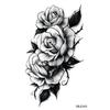 Calcomanías de Tatuaje de Jugo Herbal Estilo Europeo y Americano Serpiente Flor Media Manga Calcomanías de Tatuaje Semipermanente Impermeables y a Prueba de Sudor Dibujos Animados
