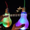8320,400,500ml Bombilla LED Luminosa Taza Botella de Bebida Creativa con Forma de Calabaza Botella de Plástico Botella Luminosa LED