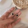 Súper bonitos ~ Súper de hadas aretes combinables diseño nicho de lujo ligero sentido ins temperamento de dama aretes simples para mujer
