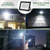 Foco LED Little Apple ultrafino 100W impermeable para exteriores 200W iluminación de proyección para patio transfronterizo