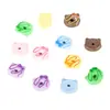 Donut de lazo accesorios para teléfono móvil de resina accesorios para el cabello pasador caja de papelería material de bricolaje al por mayor pegamento en crema