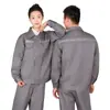 Fabricante Atacadista Conjunto de Roupa de Trabalho em Poliéster-Algodão com Tira Refletora, Múltiplas Cores Disponíveis, Roupa de Trabalho Resistente ao Desgaste para Soldagem em Oficina, Vestuário de Proteção do Trabalho