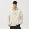 Chaqueta de protección solar ligera y transpirable de tacto frío de seda helada para hombre, modelo nuevo 2026, protección UV, chaqueta para la piel, ropa de pesca