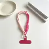 Cordón para Teléfono Móvil con Longitud Ajustable, Autocierre, Anticaída, Resistente con Clip, Estilo Corto, Poliéster, Personalizable