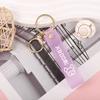 Llavero Transparente Creativo de Bulldog Francés Muñeco Personalizado Accesorio para Hombres y Mujeres Pulsera Exquisita Venta al por Mayor Regalo de Vacaciones