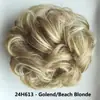 Atacado transfronteiriço Europa e Estados Unidos anel de cabelo de moda bagunçado peruca de faixa de couro fofa preguiçosa cabeça de bola botão de flor feminina em estoque