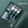 Set de 5 Cortaúñas, Set Completo de Cortaúñas de Acero Inoxidable para Cortar Uñas, Set de Manicura y Pedicura, Uso Profesional para Salones de Uñas