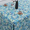 Tela de algodón y lino floral japonesa con estampado a cuadros cortina sofá tela de lino grueso mantel fresco tela y fondo de cabeza de tela