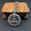 Productos nuevos al por mayor plata de ley S925 colgante Buda Sakyamuni colgante femenino masculino cadena accesorios de juego de texto