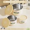Fiambrera Sellada de Acero Inoxidable 304 de Grado Alimenticio con Tapa, Recipiente para Conservación en Refrigerador, Tazón para Sopa Instantánea, Tazón para Arroz, Fiambrera, Aislamiento Térmico
