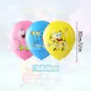 Nuevo Bob Esponja Paibig Estrella Tema Fiesta de Cumpleaños Infantil Decoración Plato de Papel Dibujos Animados Plato de Cena Traje
