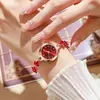 Artículo popular de comercio exterior: Reloj para Mujer con Pulsera Incrustada de Diamantes, Pedrería de Lujo Ligero, Correa Deslizante Ajustable, Reloj de Cuarzo para Mujer, Suministro al por Mayor