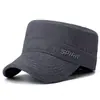 Gorra plana totalmente sellada para todas las estaciones, gorra de pico de pato de algodón 100% de gasa, 290g, sombrero para el sol casual para exteriores, transmisión en vivo transfronteriza