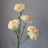 4 flores de pez koi y peonías para bodas, arreglos florales hechos a mano de alta gama para lugares de boda, arreglos de suelo y materiales florales decorativos suaves