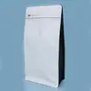 Em estoque Bolsa de Embalagem de Alimentos Selada em Oito Lados Amendoim Válvula de Ar Zíper Lateral Bolsa Autoportante Zíper de Fácil Abertura Bolsa Selada para Grãos de Café