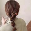 Horquilla elegante con forma de disco y cabeza de albóndiga de TikTok, accesorios para el cabello retro de moda simple para mujer, horquilla para el cabello con enchufe para todo tipo de cabello