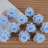 Cabezas de Flores de Rosa Artificiales al por Mayor para Boda DIY Flores Falsas Hechas a Mano, Decoración de Pared de Flores Arco, Flores de Plástico Seda, Arreglos Florales