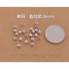 Prata Esterlina S925 Contas Facetadas Flash em Sarja Contas Soltas Acessórios para Joias Artesanais com Contas Contas Espaçadoras Contas de Flor para Carro Acessórios para Joias de Prata
