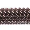 Contas Redondas de Obsidiana Natural, Contas Soltas de Obsidiana Tipo Gelo, Acessórios para Joias DIY, Produtos Semi-Acabados para Pulseiras, Venda por Atacado de Contas