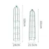 Juxuan Reja de Hierro Forjado Rosa Flor Mensual Estante para Trepadora Clematis Estante para Plantas Trepadoras Poste de Soporte para Maceta Jaula para Pájaros