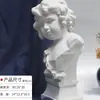 Gesso Coluna Romana Arte Esboço Escultura Ornamento Coluna de Gesso Escultura Decorativa Coluna Europeia Ornamento Decoração