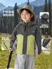 Jaqueta Impermeável Externa para Menino Europeu Outono 2026 Nova Roupa Infantil Outono Criança Bebê Estilo Primavera Outono Top Tendência