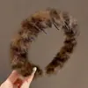 Diadema de Peluche Especial para Lavado Facial Coreano Diadema Exquisita de Alta Gama para Chicas Pinza para el Cabello Esponjosa Pinza para el Cabello Goma para el Cabello Tocado