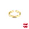 Nuevo Anillo de Dedo Abierto Clásico Rompeolas de Plata de Ley S925 Popular en Europa y América Verano Versátil Elegante Anillo de Dedo Incrustado con Diamantes