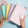 Caderno Prêmio Estudante A5 em Estoque, Caderno Simples Macaron, Planner de Folhas Soltas com Capa Mole, Planner Atacado