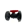 Válvula de Bola con Brida de UPVC por Ling Ball Valve Válvula de Bola de PVC Válvula de Bola con Manija de UPVC Válvula de Bola Desmontable Venta Directa de Fábrica